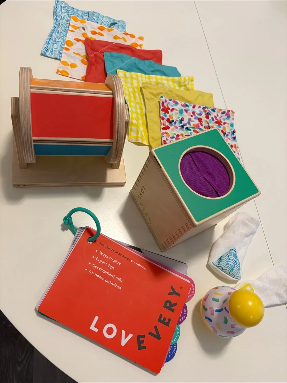 Lovevery Montessori Wooden The Sensor Play Kit
